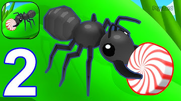 Hungry Ants - Gameplay Walkthrough Part 2 Tutorial Idle Ants Kingdom (iOS, Android)