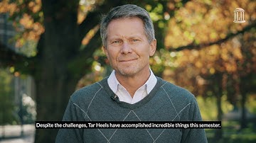 End-of-semester message from Chancellor Guskiewicz