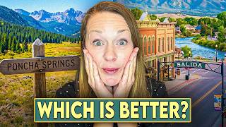 Salida vs Poncha Springs: The Pros, Cons & Real Costs