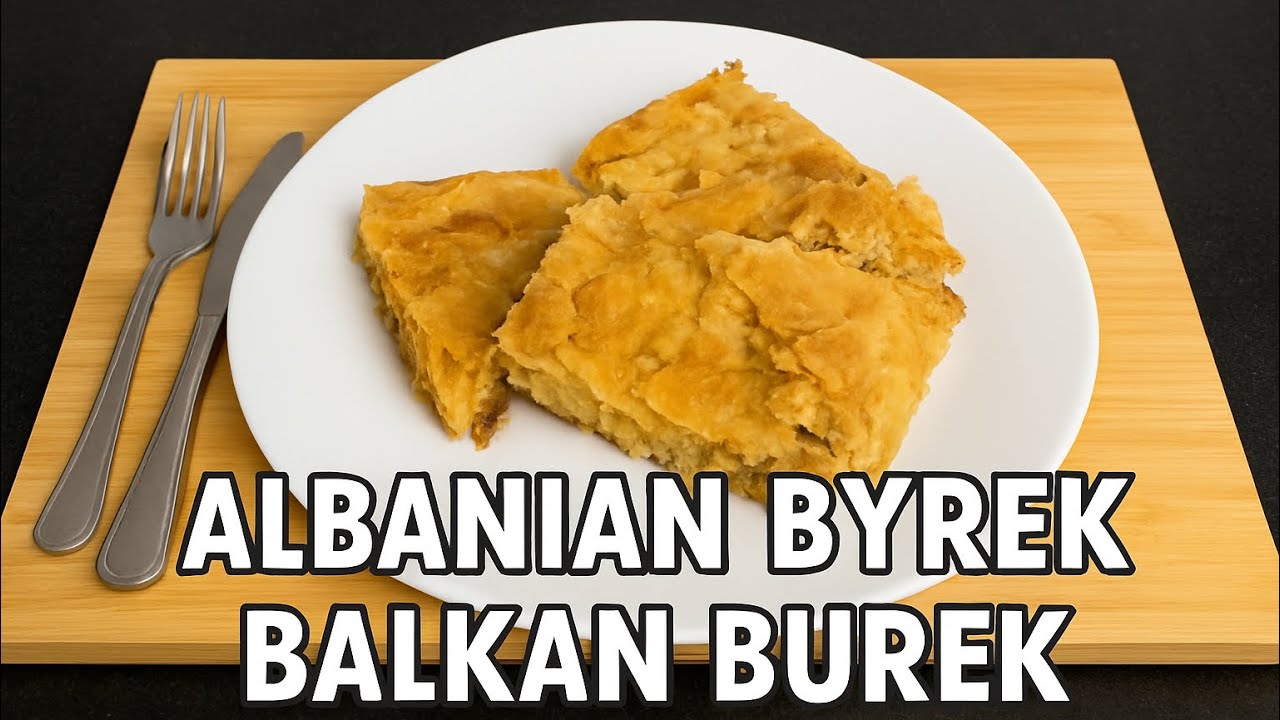 Byrek me Mish | Albanian Meat Pie Recipe 