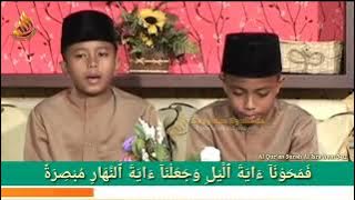 SUARA MERDU QORI CILIK MUHAMMAD SYAHRUL DAN AIDIL ZAKATUL IZZAT sampai merinding