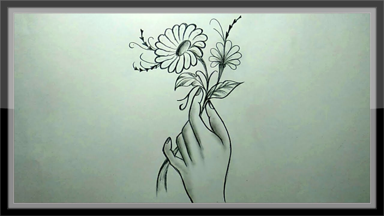 Daily art challenge #2 – Flower | Graphite drawings, Flower drawing, Art  challenge