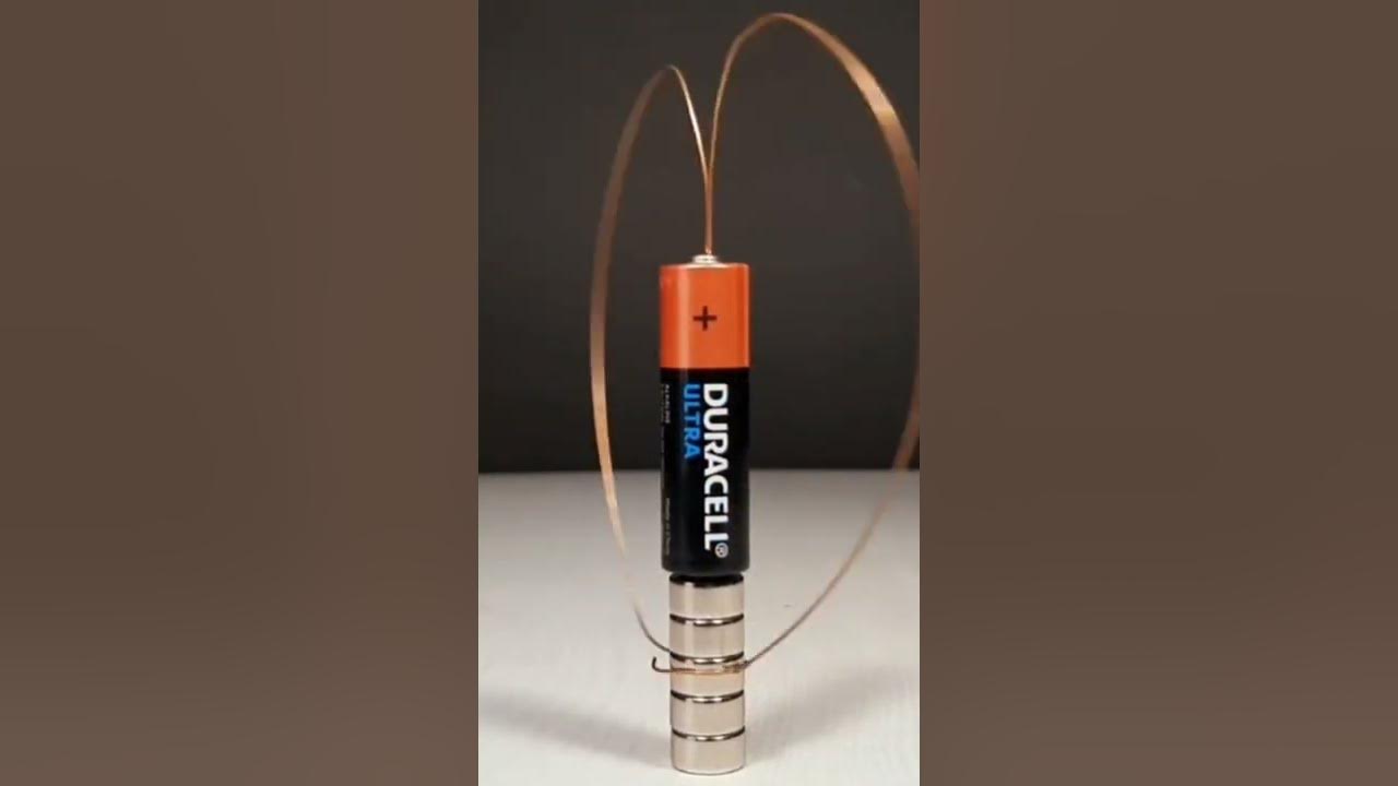and battery power with copper wire, experiment with science by Himanshu, shorts youtube