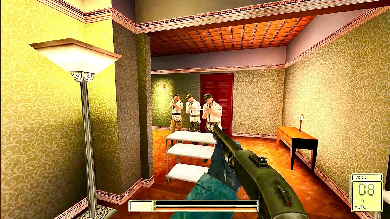 Soldier of Fortune II: Double Helix | Mission 2 Hotel Prague | Walkthrough | PC Gameplay