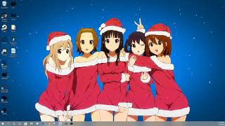 Anime Christmas Wallpaper (Wallpaper Engine)