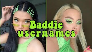 30  BADDIE USERNAMES | NOT TAKEN