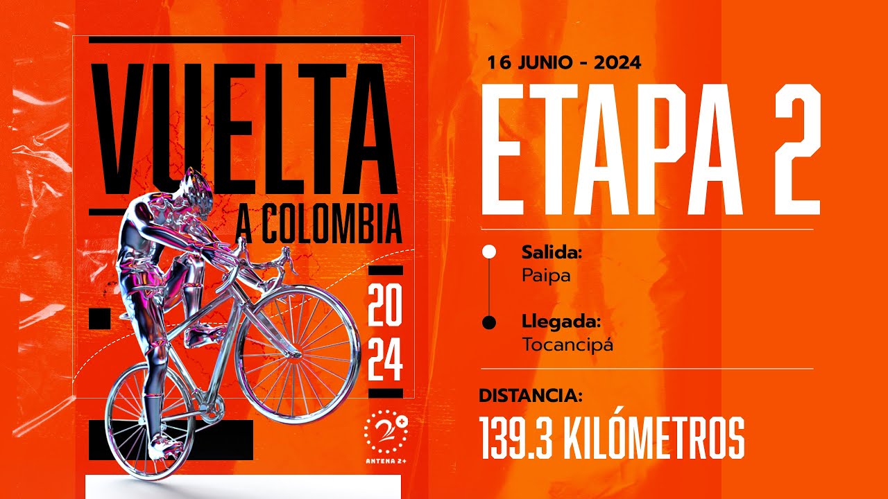 Vuelta a Colombia 2024 ETAPA 2 EN VIVO YouTube