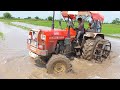 Swaraj 855 fe pudlling with 65 feet rotavator  855 fe     