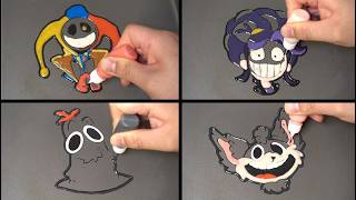 Poppy Playtime 5 Pancake Art - The Prototype 1006, Lily Lovebraids, Giblet, Chum Chompkins