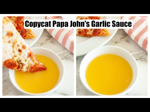 Copycat Papa Johns Garlic Sauce You