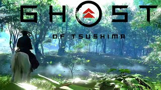 Ghost of Tsushima: 1 Hour of Atmosphere, Music, & Scenery Exploration [4K]