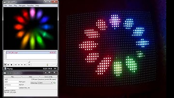 Led Master mini RF 5.2 Music Test II and WS2812B Matrix 48x32