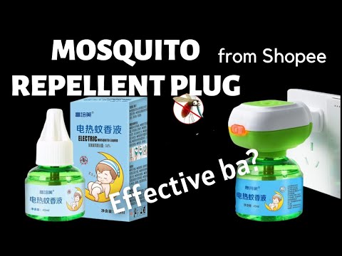 Just Plug Mosquito Repellent from Shopee | Electric Mosquito
