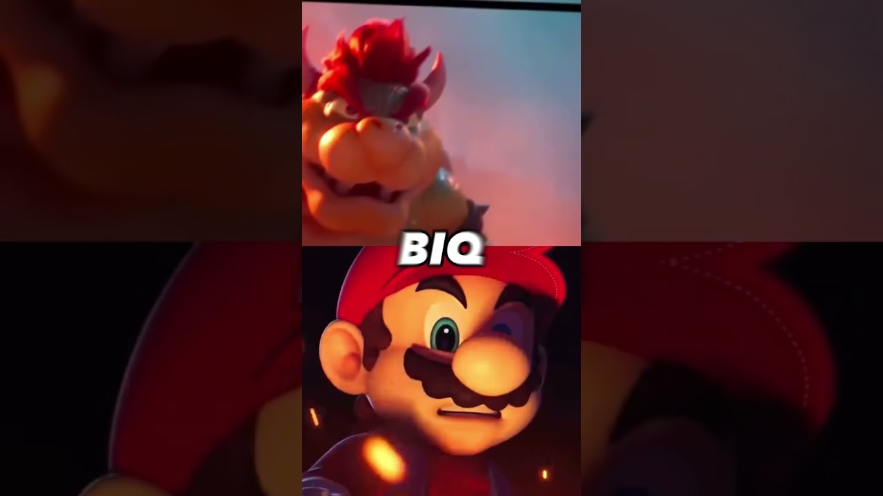 Mario vs Bowser #nintendo #gaming #mariovsbowser #vsedit #shorts