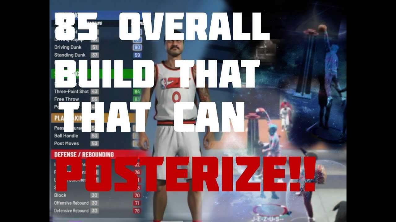Overall Build 85 Overall Build that can Posterize!!! - YouTube