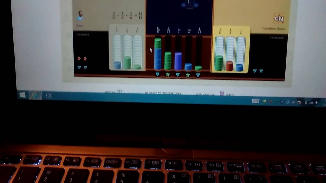 Drop zone (math game) - YouTube