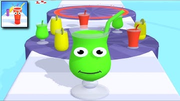 Juice Run Game 🥤🥛🧃 Max Level Gameplay Android iOS levels 22-23