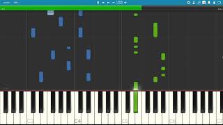 LEA - Deine Nummer - Synthesia - Klavier Tutorial - Piano Tutorial - BODO