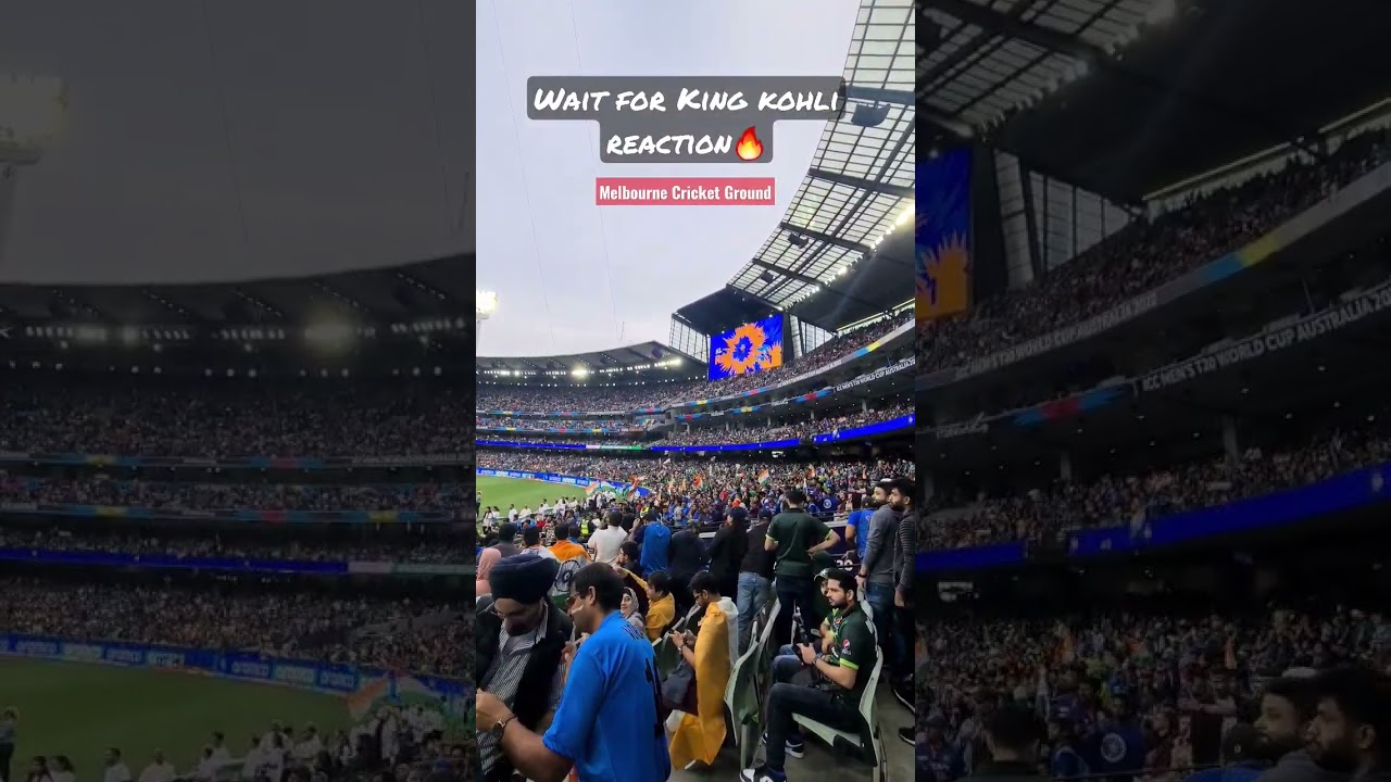 Virat Kohli Reaction 🔥🔥🔥 | Ind vs Pak WCT20 at MCG