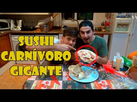 HACEMOS UN SUSHI CARNÍVORO GIGANTE  @TVRadiant