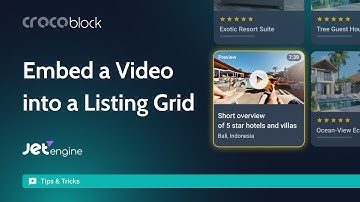 Embed a Video into a Listing Grid Using the iFrame Code | JetEngine