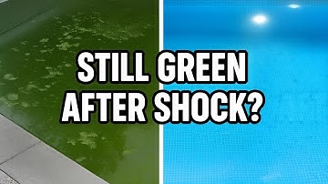 Pool Still Green After Shocking? The pH Fix That Actually Works