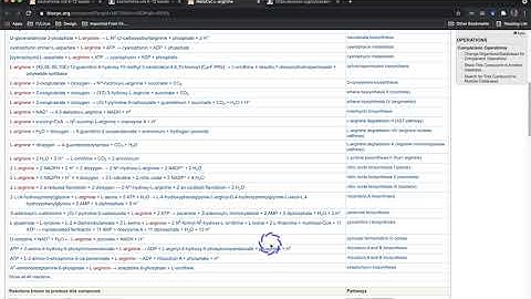 Browsing and Searching Metabolites in BioCyc