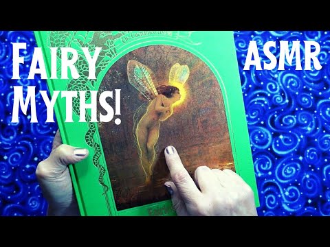 ASMR | Beautifully Illustrated Vintage Book All About Fairies! Whispered Reading