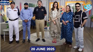 Karachi Traffic Updates  | Hina Sharmeen | Ayazsamoo | Full Show |  Madeha Naqvi | Samaa Tv