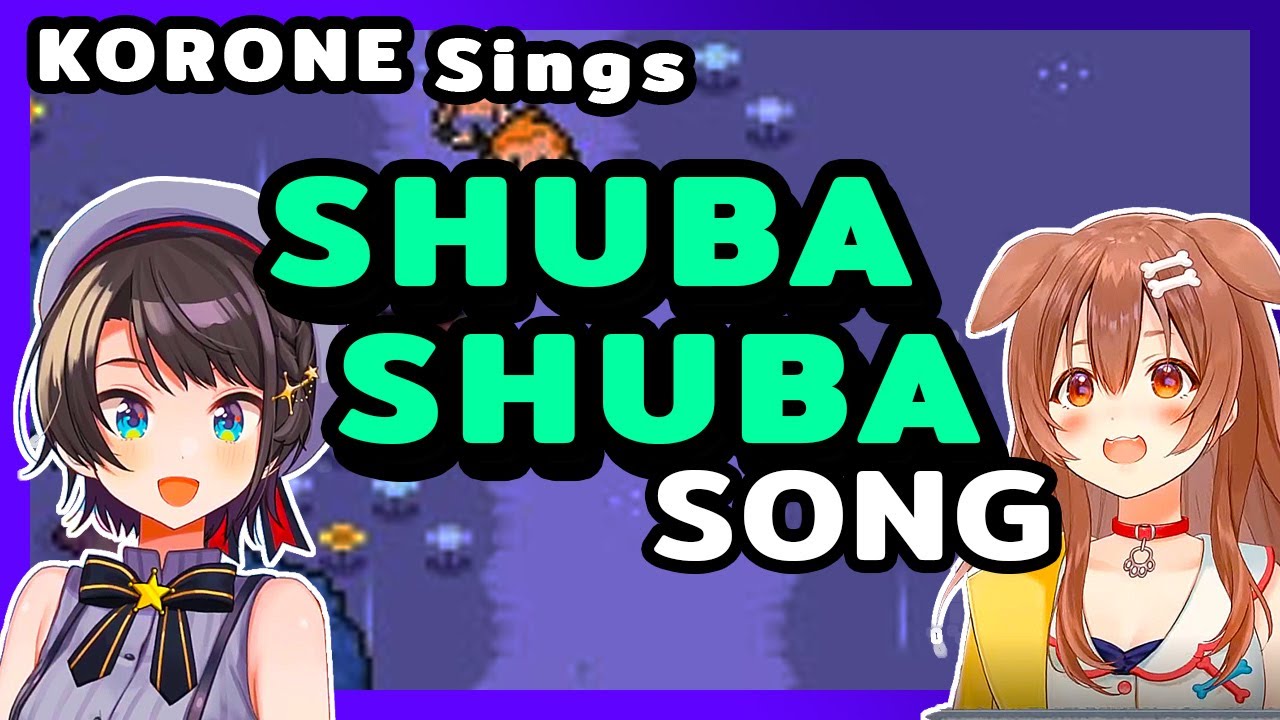 【ENG Sub】Inugami Korone - Sing along with the Shuba Shuba
