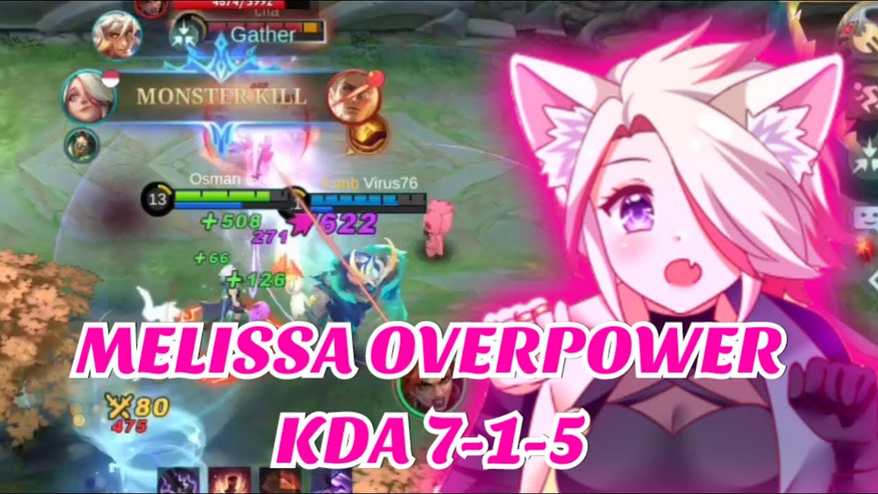 Melissa Sidelane Monster, Almost got Monster Kill