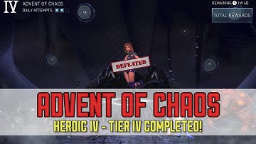 Injustice 2 Mobile | Advent of Chaos - Heroic IV - Tier IV Completed!