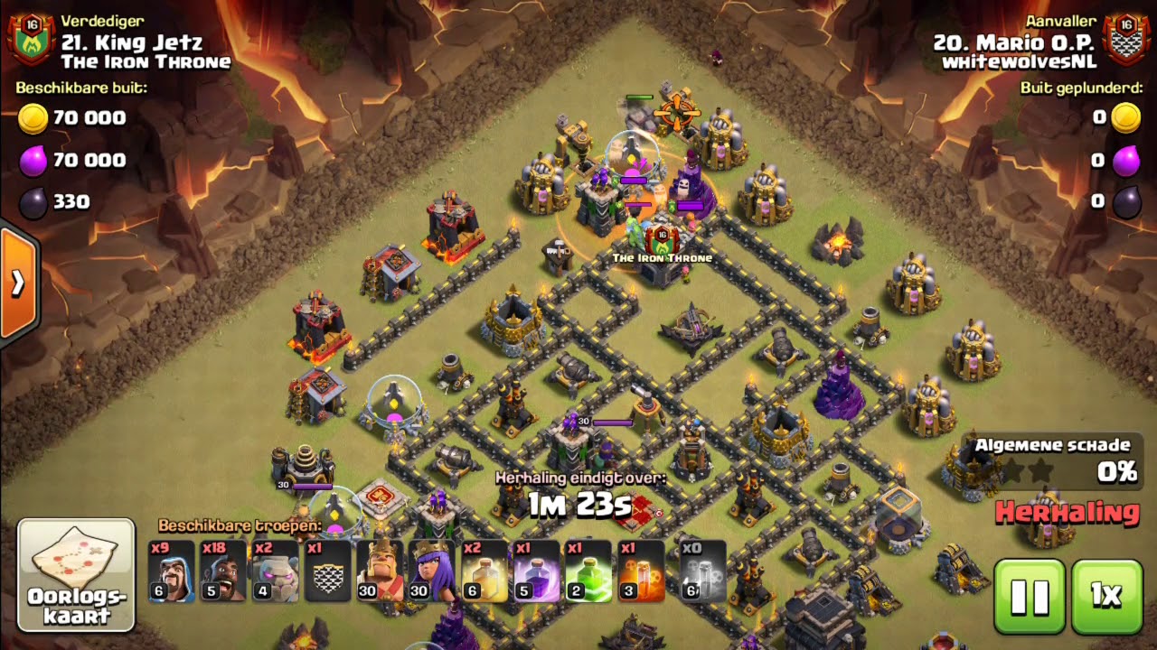 TH 9 goho WhitewolvesNL VS The Iron Throne
