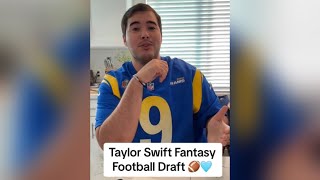 Taylor Swift Fantasy Football Draft 2023-2024 🩵🏈