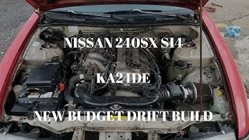 Nissan 240sx S14 New Drift Build ? KA24DE compression test !!