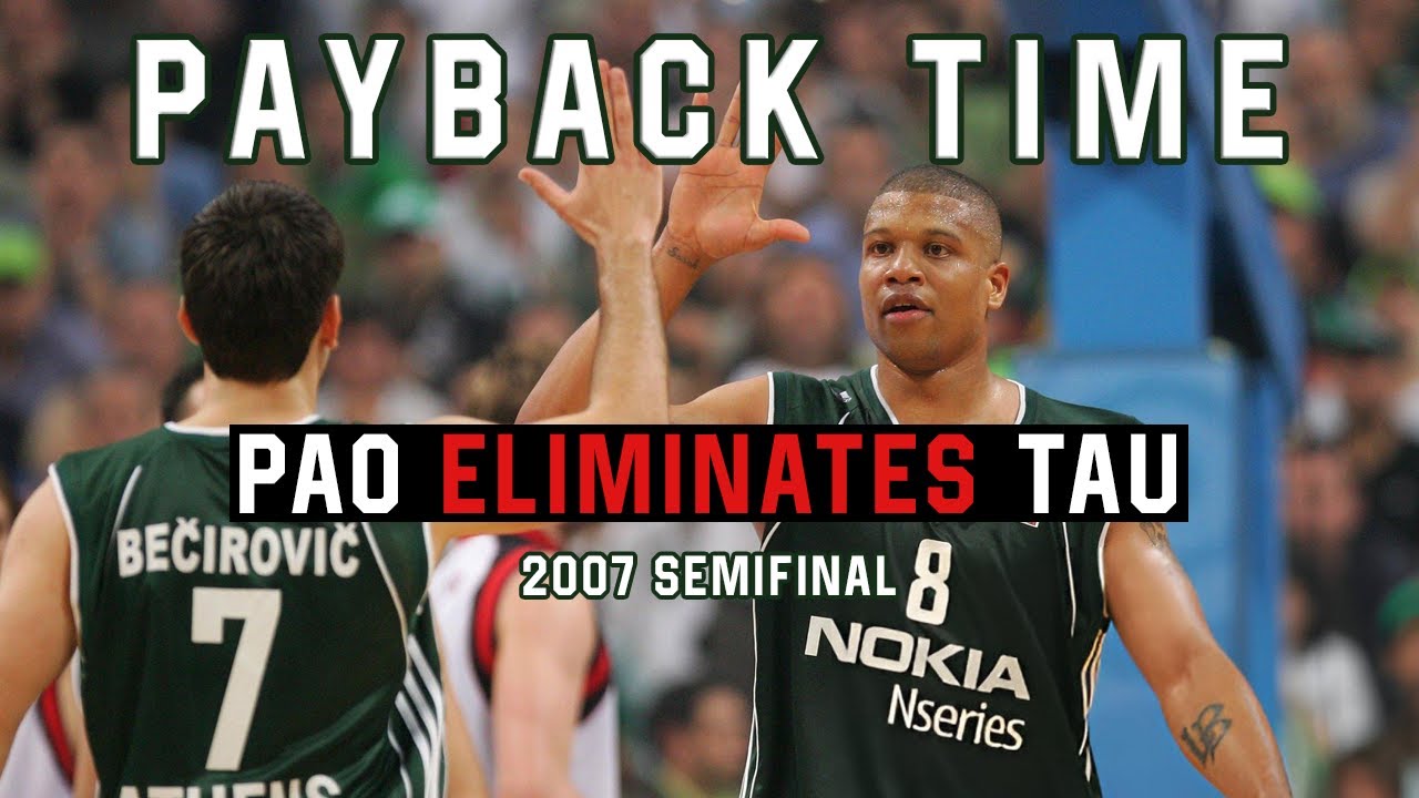 THE REVENGE GAME | Panathinaikos vs TAU Ceramica | Highlights | 2006-07 Euroleague Final 4 Semifinal