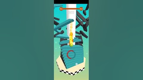 Stack ball game////#gaming #short #stackball///level 594