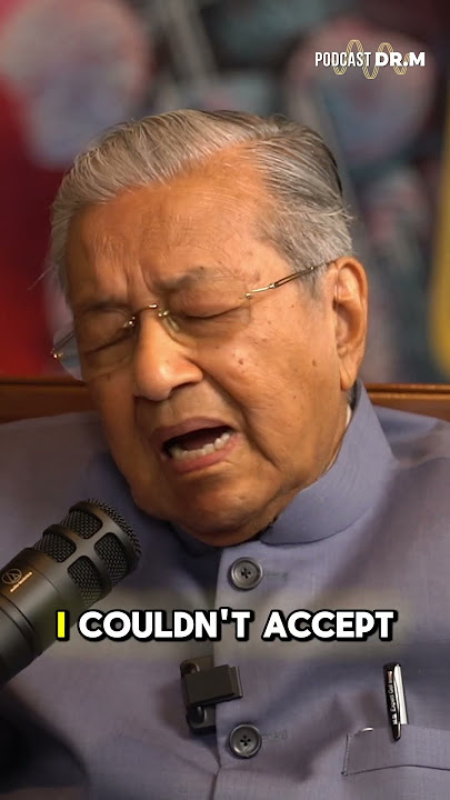 “Saya hidup di bawah penjajahan dan saya tidak menyukainya” - Dr Mahathir