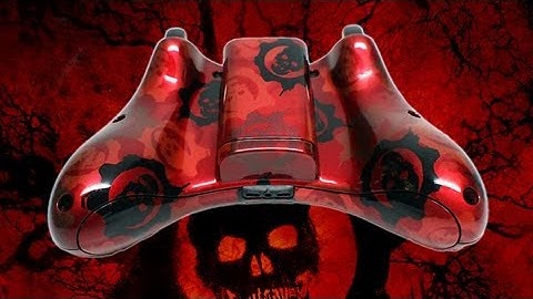 - Gears of War Camo - Custom 360 Controller Airbrushed by ProModz.com