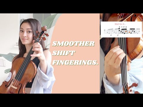 Shift smoothly on the violin with this fingering hack...