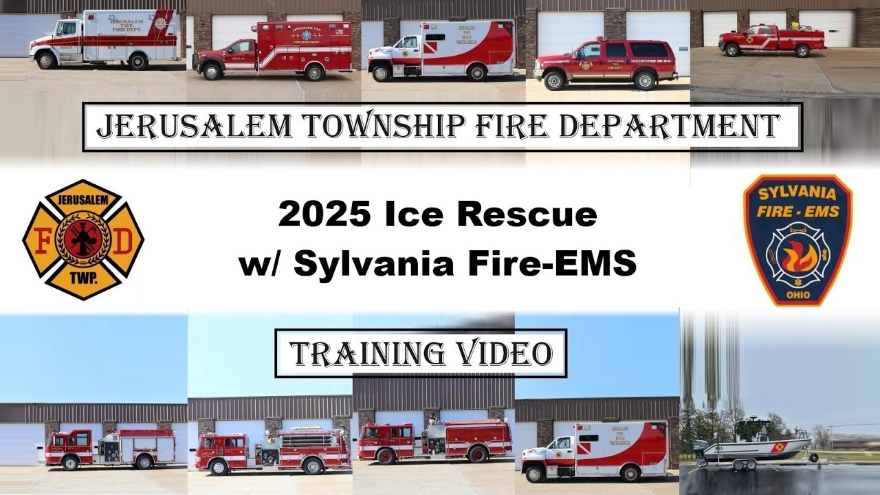 2025 JTFD STFD Ice Rescue Drill