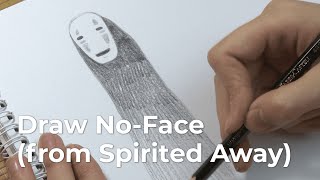 Draw No-Face (from Spirited Away)