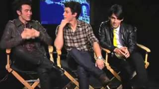 Jonas Brothers  Myspace Interview Funny
