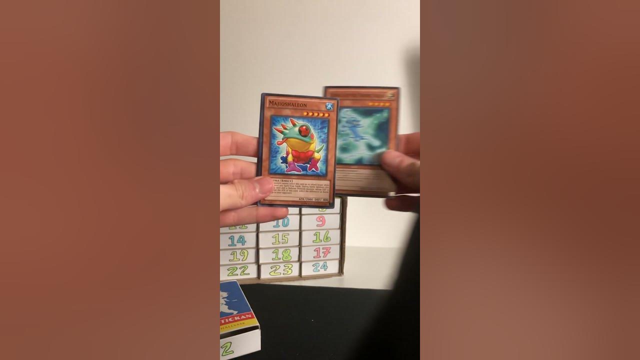 Opening My YuGiOh! Advent Calendar Day 2 yugioh yugiohtcg YouTube
