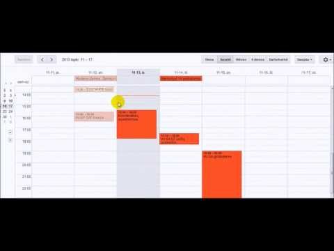VU SA EF komunikacijos projektas: Kaip naudotis ,,Google" kalendoriumi