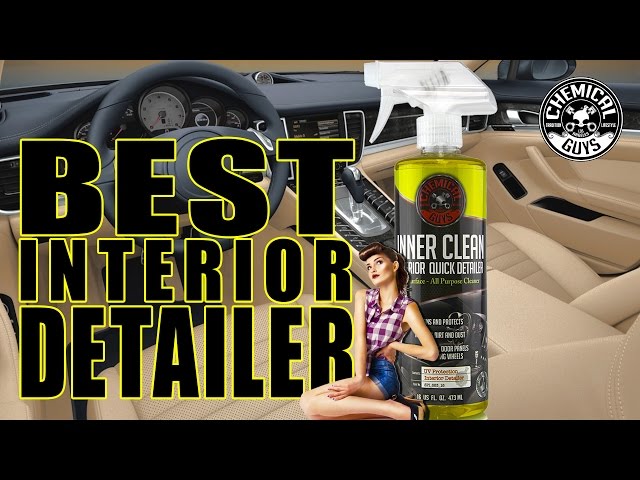  Chemical Guys SPI_663_16 InnerClean Quick Detailer with  Pineapple Scent, High Performance Interior and Dashboard Cleaner, Dust  Repellent, Easy to Use Non Greasy Formula, 16 fl oz : Automotive