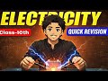 Electricity | Class 10 Science Quick Revision | Hindi + English | 8 Minutes