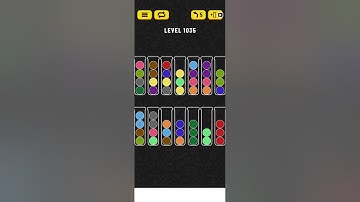 Ball sort puzzle level 1035 #ballsortpuzzle