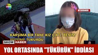 Yol Ortasında Tükürük Iddiası