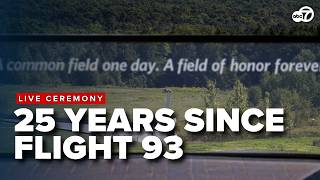 🔴LIVE | Shanksville ceremony marks 25 years since Flight 93 on 9/11